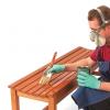 How to cover wooden furniture