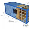 Будинок із морських контейнерів: особливості будівництва, кошторис Проекти із контейнерів із прибудовами